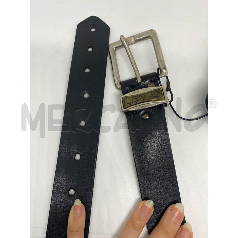 CINTURA UOMO LEVI'S VINTAGE IN CUOIO NERA | Mercatino dell'Usato Pomezia 2