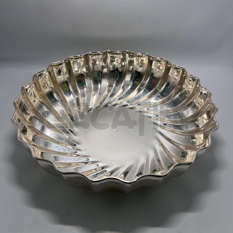 CIOTOLA BROGGI SILVER PLATED B/ONDULATO  | Mercatino dell'Usato Pomezia 1