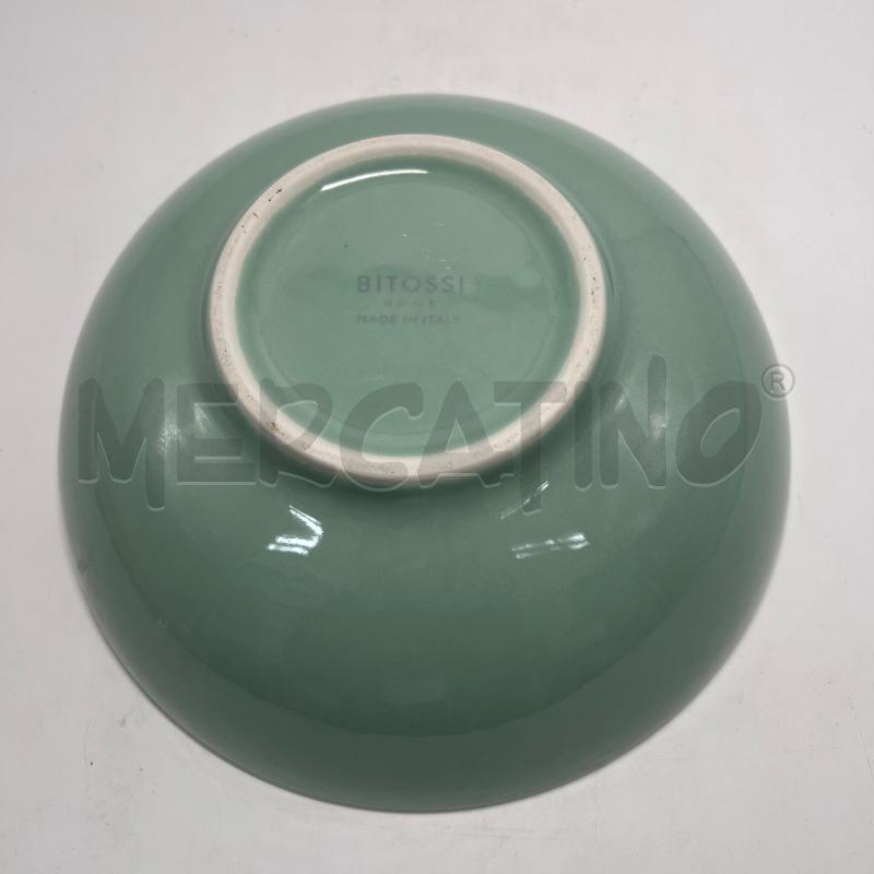 CIOTOLA CERAMICA VERDE ACQUA BITOSSI HOME | Mercatino dell'Usato Pomezia 3