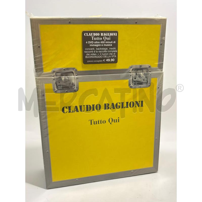 COFANETTO CLAUDIO BAGLIONI TUTTO QUI  | Mercatino dell'Usato Pomezia 1