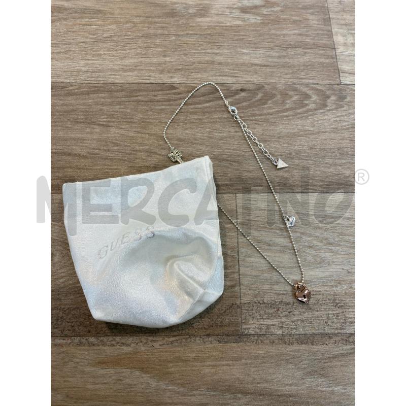 COLLANA GUESS CUORE E CHIAVE | Mercatino dell'Usato Pomezia 1