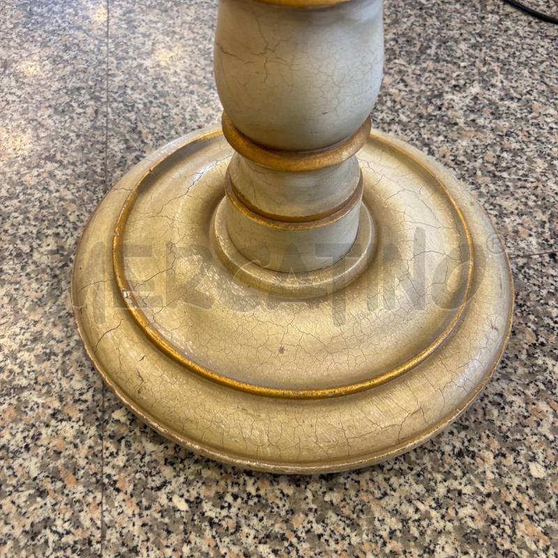 COLONNA LEGNO TORCIGLIONE DIPINTA BIA/DOR | Mercatino dell'Usato Pomezia 2