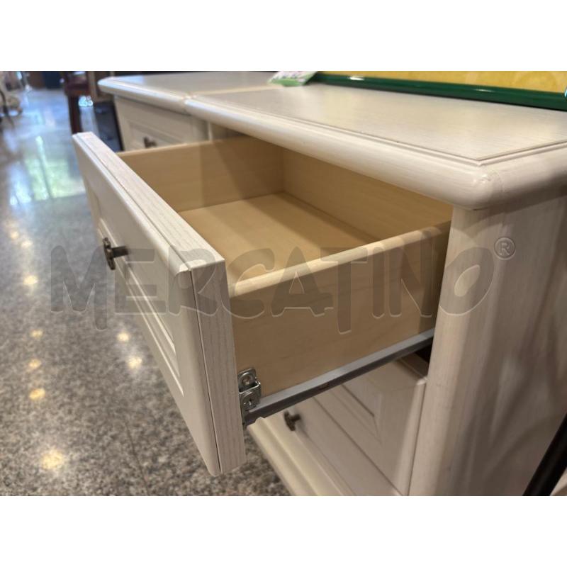 COMODINI COPPIA 3 CASSETTI BIANCHI | Mercatino dell'Usato Pomezia 2