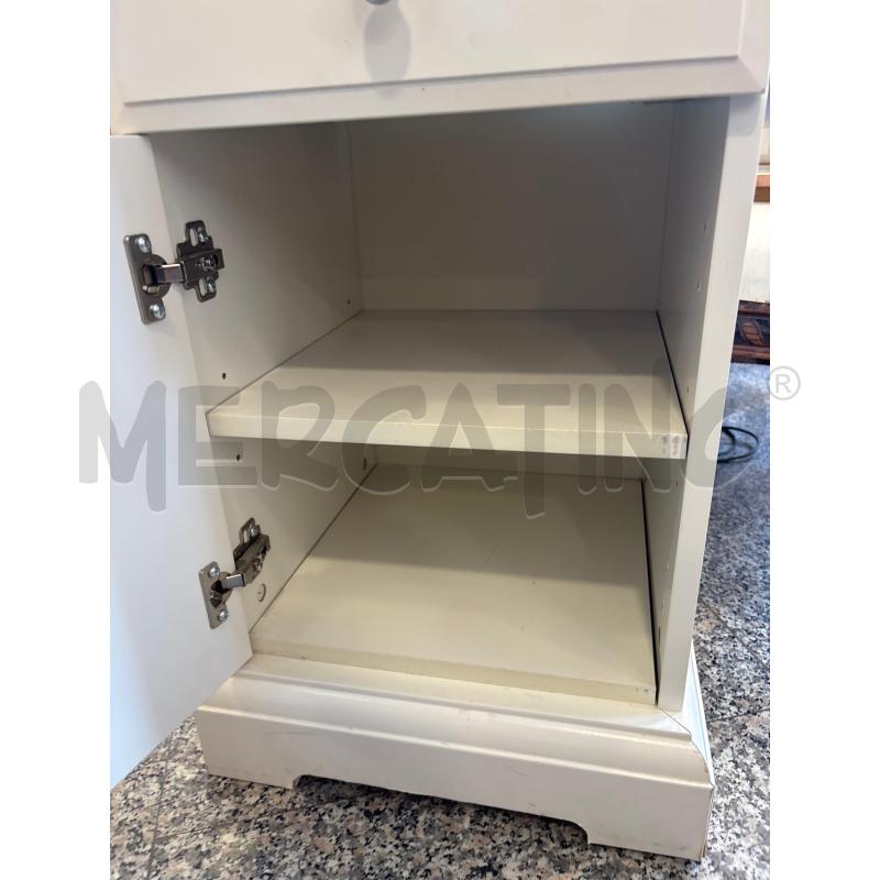 COMODINO BIANCO1 CASSETTO | Mercatino dell'Usato Pomezia 4