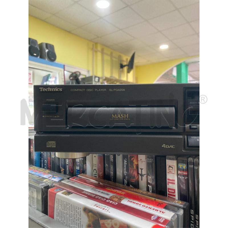 COMPACT DISC PLAYER TECHNICS SL-PG420A + TELECOMANDO | Mercatino dell'Usato Pomezia 2