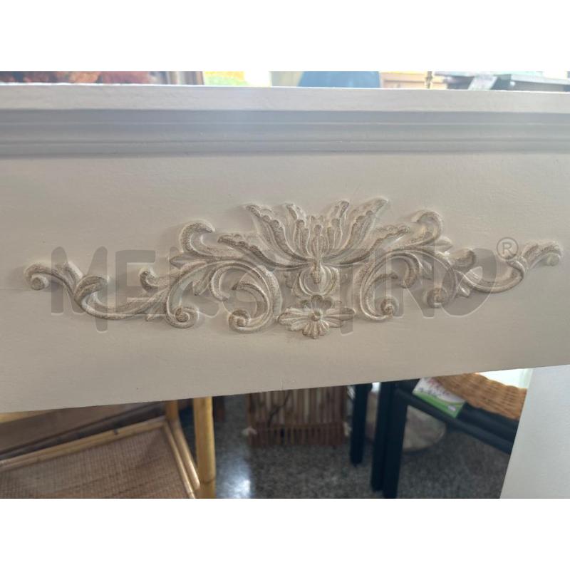 CONSOLLE/CORNICE CAMINO SHABBY 110 X 23 X 96 CM | Mercatino dell'Usato Pomezia 2