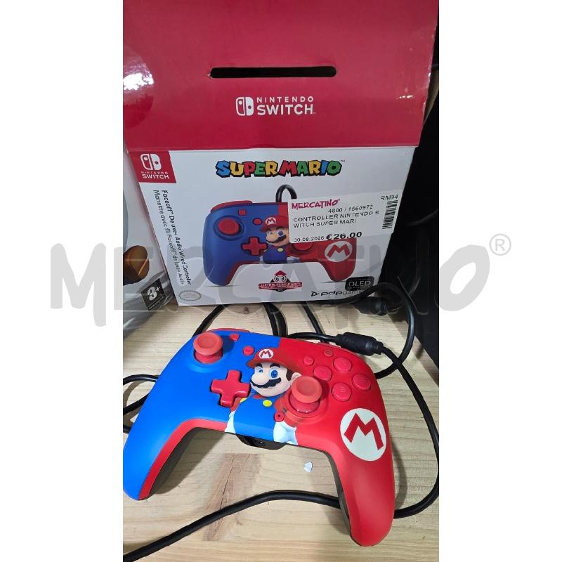 CONTROLLER NINTENDO SWITCH SUPER MARIO  | Mercatino dell'Usato Pomezia 1