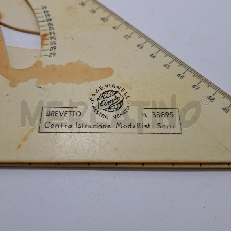 COPPIA SQUADRE CIMS SARTORIA VNTG | Mercatino dell'Usato Pomezia 4