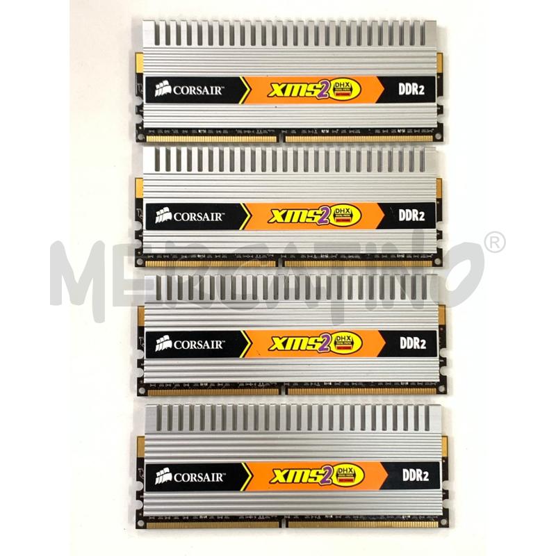 CORSAIR XMS2-6400 4 X 1 GB DIMM 800 MHZ DDR2 | Mercatino dell'Usato Pomezia 1