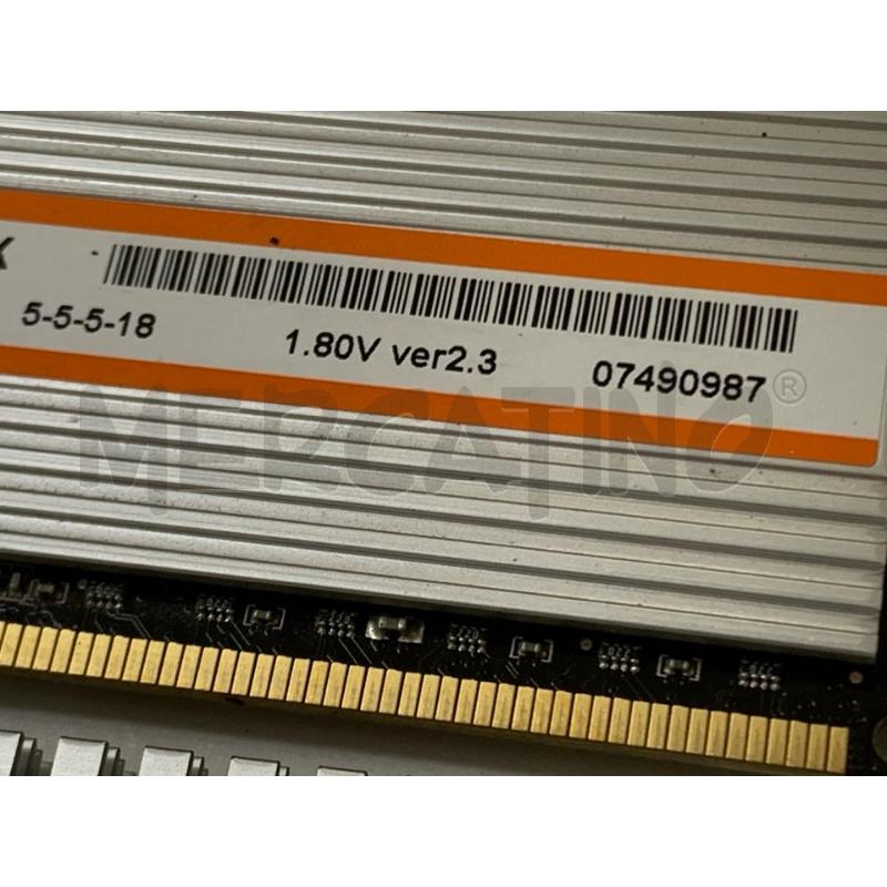 CORSAIR XMS2-6400 4 X 1 GB DIMM 800 MHZ DDR2 | Mercatino dell'Usato Pomezia 3