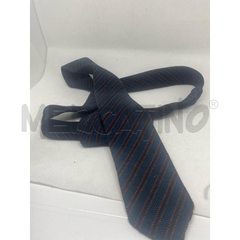 CRAVATTA BLU RIGHE FUMAGALLI MILANO | Mercatino dell'Usato Pomezia 1