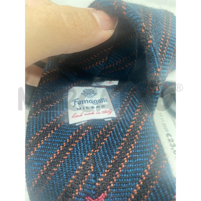 CRAVATTA BLU RIGHE FUMAGALLI MILANO | Mercatino dell'Usato Pomezia 2