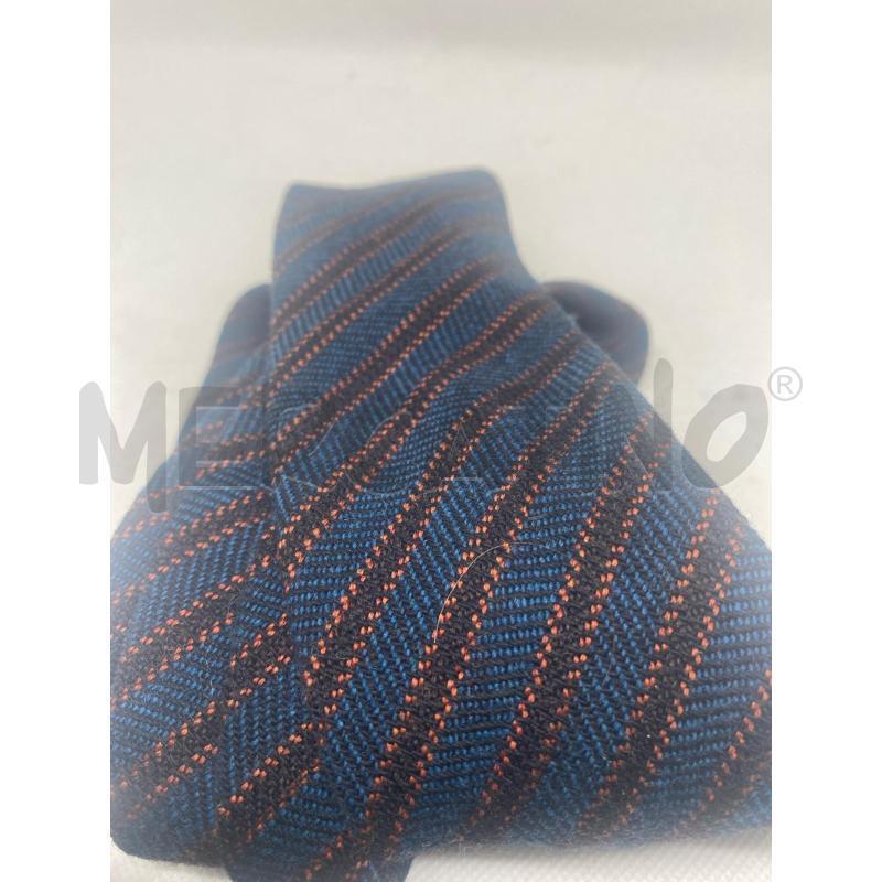 CRAVATTA BLU RIGHE FUMAGALLI MILANO | Mercatino dell'Usato Pomezia 4