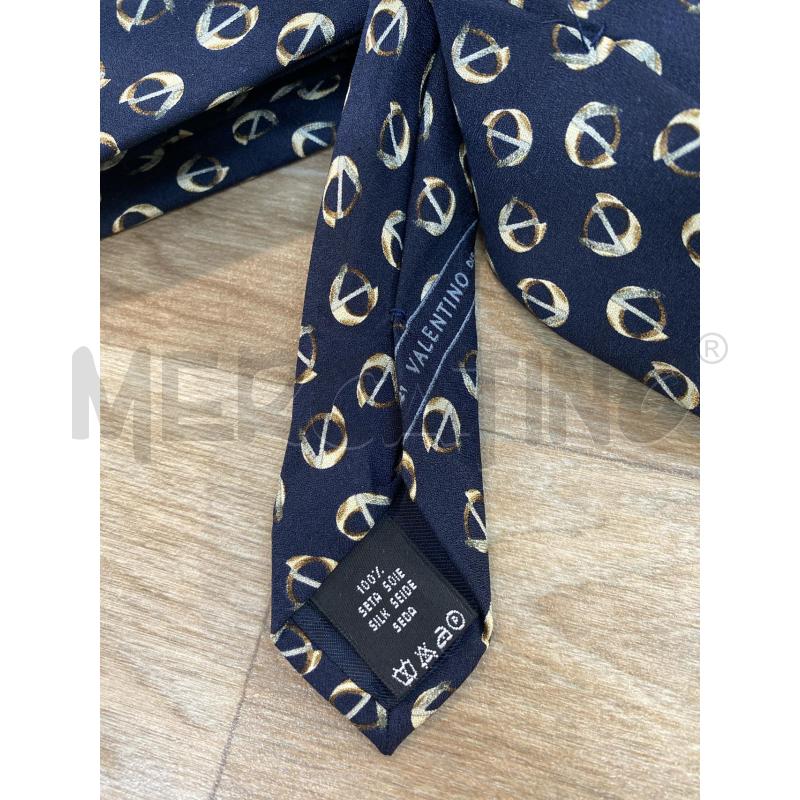 CRAVATTA BLU VALENTINO  | Mercatino dell'Usato Pomezia 3