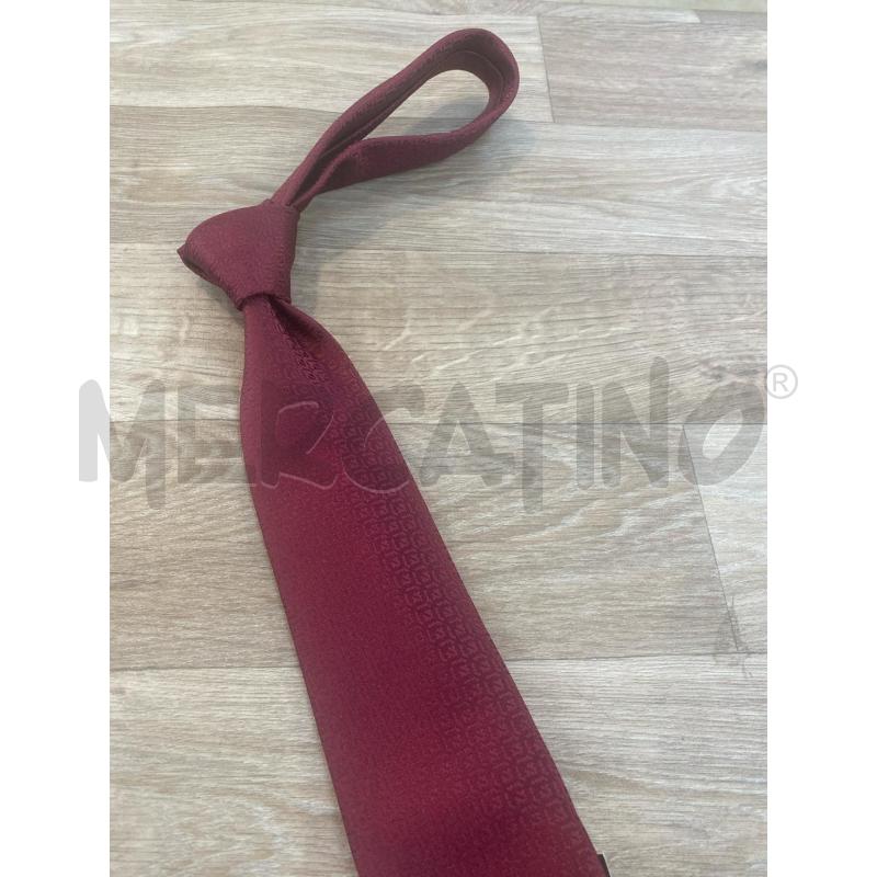 CRAVATTA CREAZIONI TUCCI 100% SETA BORDEAUX | Mercatino dell'Usato Pomezia 4