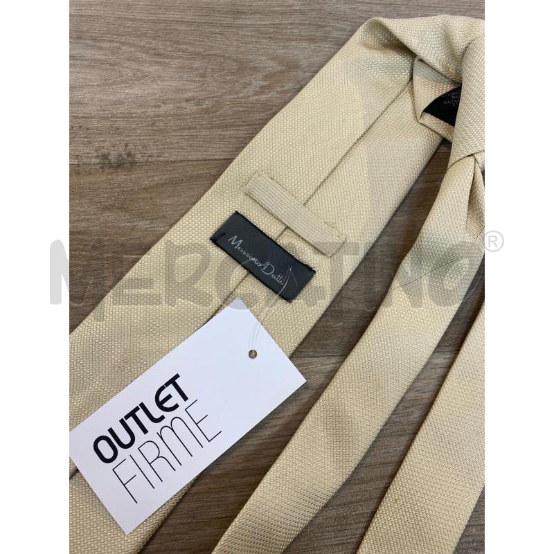 CRAVATTA MASSIMO DUTTI BEIGE | Mercatino dell'Usato Pomezia 2