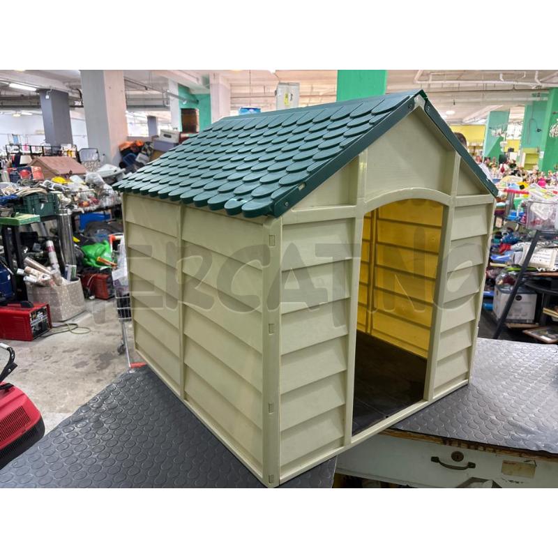 CUCCIA CANE PLASTICA BIA/VERDE | Mercatino dell'Usato Pomezia 1