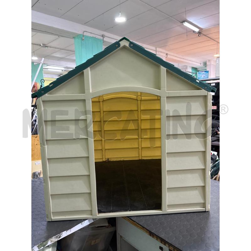CUCCIA CANE PLASTICA BIA/VERDE | Mercatino dell'Usato Pomezia 2