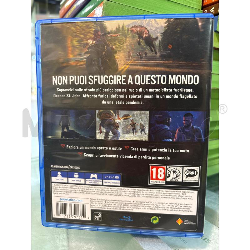 DAYS GONE PLAYSTATION 4 PS4 | Mercatino dell'Usato Pomezia 2