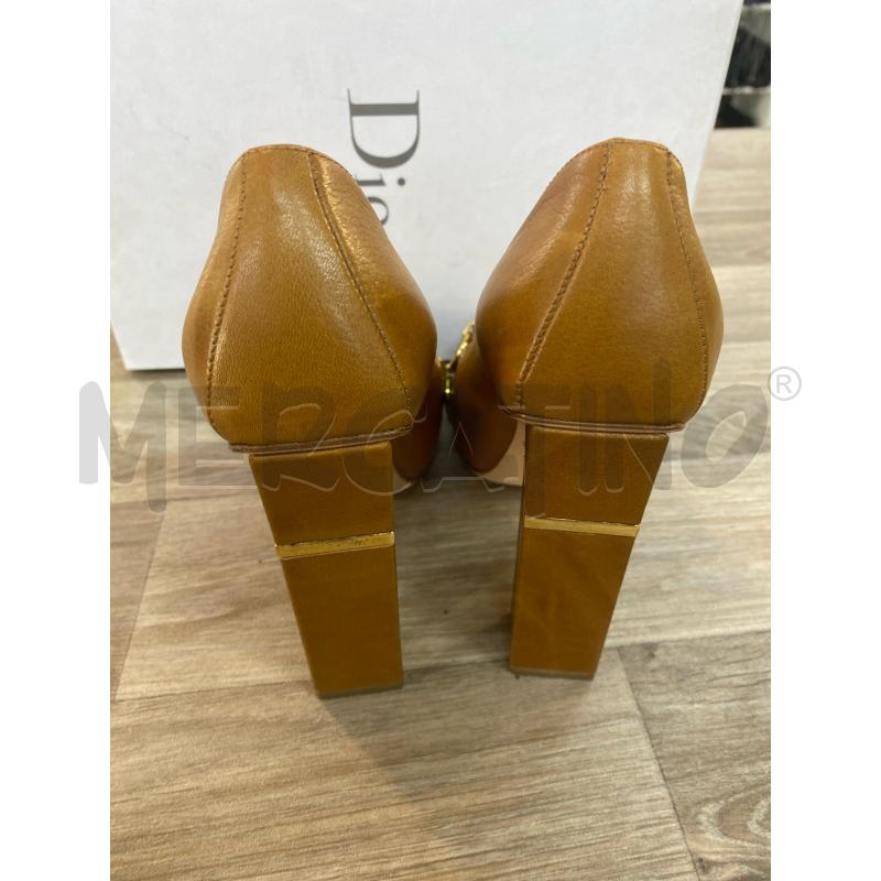 DECOLLETE PELLE BEIGE CHRISTIAN DIOR | Mercatino dell'Usato Pomezia 2