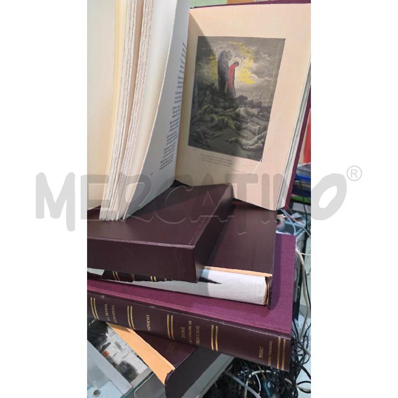 DIVINA COMMEDIA 3 VOLUMI TRECCANI ILL. DORE 1990 | Mercatino dell'Usato Pomezia 1