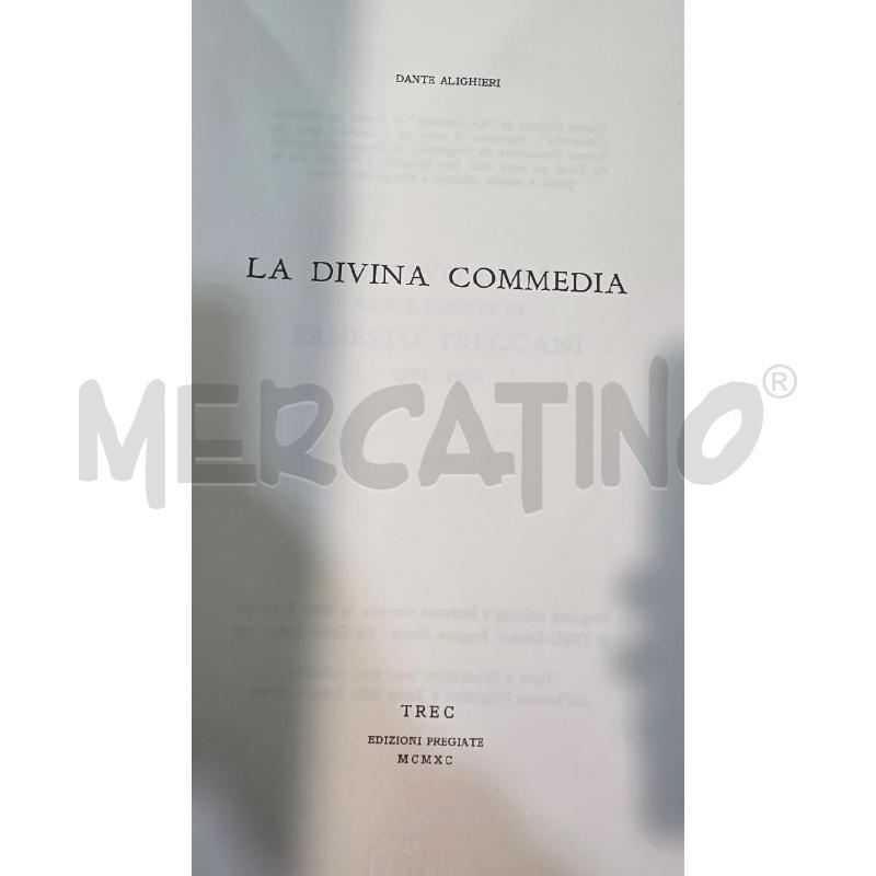 DIVINA COMMEDIA 3 VOLUMI TRECCANI ILL. DORE 1990 | Mercatino dell'Usato Pomezia 2