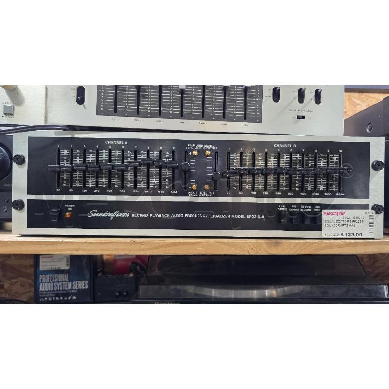EQUALIZZATORE RP2215 SOUNDCRAFTSMAN  | Mercatino dell'Usato Pomezia 1