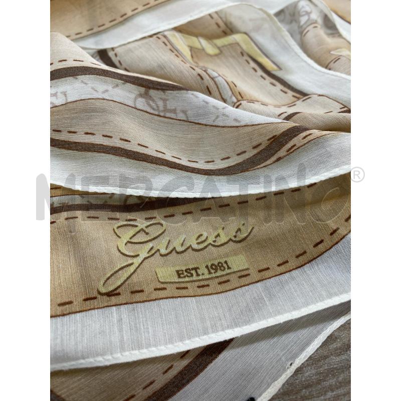 FOULARD GUESS 65 X 65 CM MONOGRAM SETA | Mercatino dell'Usato Pomezia 4