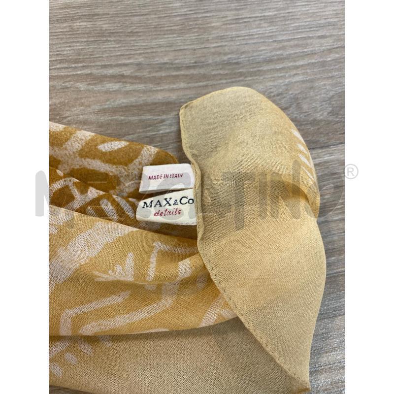 FOULARD MAX&CO ARANCIO E BIANCO | Mercatino dell'Usato Pomezia 2