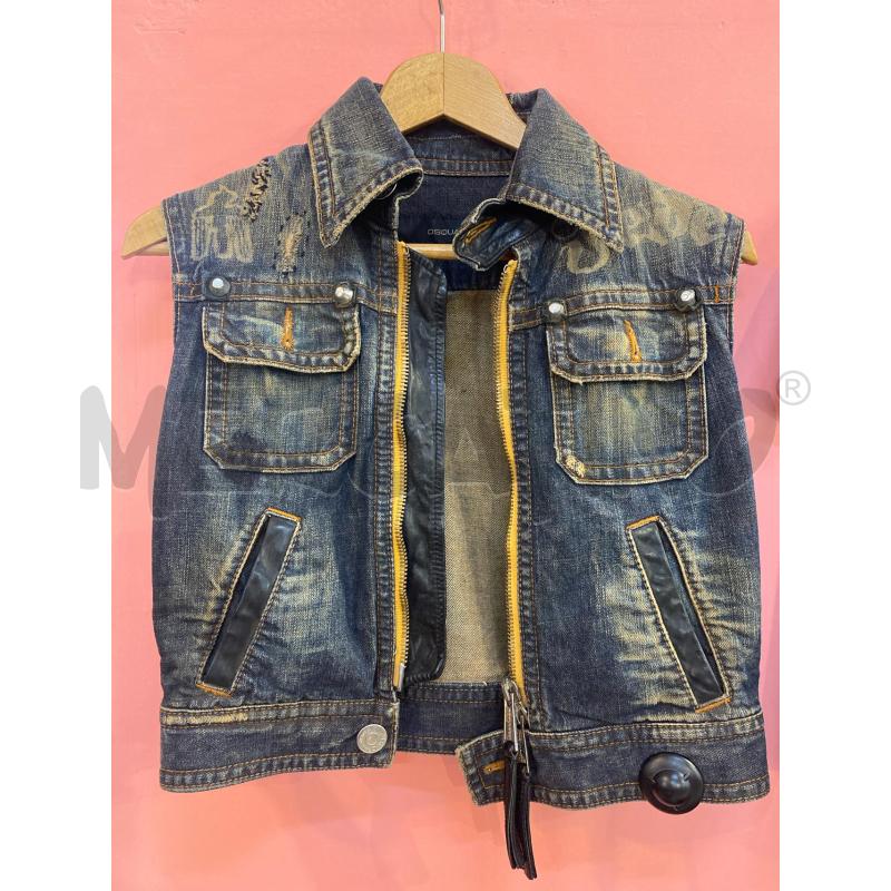 GILET DONNA JEANS DSQUARED | Mercatino dell'Usato Pomezia 1