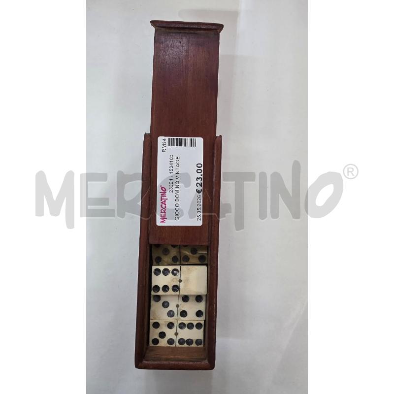GIOCO DOMINO VINTAGE | Mercatino dell'Usato Pomezia 1