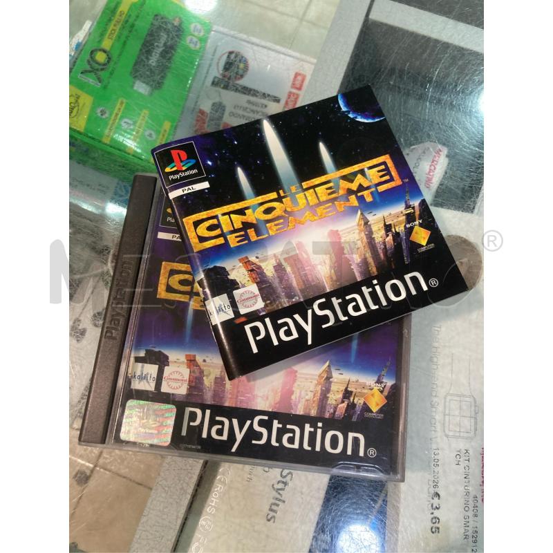 GIOCO PS1 IL QUINTO ELEMENTO  | Mercatino dell'Usato Pomezia 2