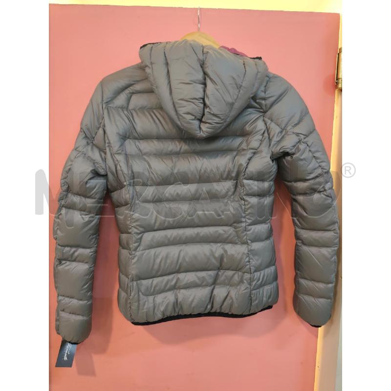 GIUBBOTTO DONNA BLAUER USA GRIGIO ZIP NERA INTERNO BORDEAUX | Mercatino dell'Usato Pomezia 3