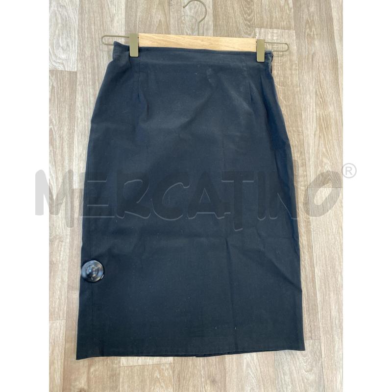 GONNA INTREND NERA BASIC ZIP LATERALE | Mercatino dell'Usato Pomezia 1