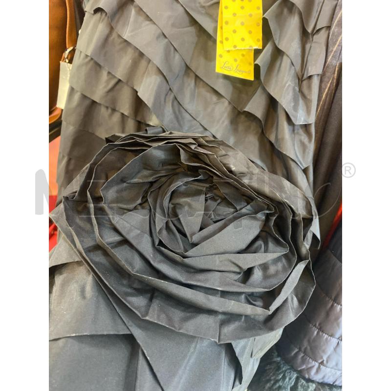 GONNA LUISA SPAGNOLI PURA SETA BALZE NERO ZIP RETRO | Mercatino dell'Usato Pomezia 4
