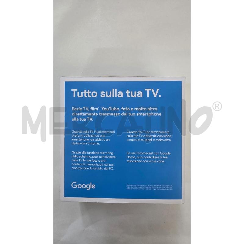 GOOGLE CHROMECAST WIRELESS STREAMING | Mercatino dell'Usato Pomezia 2