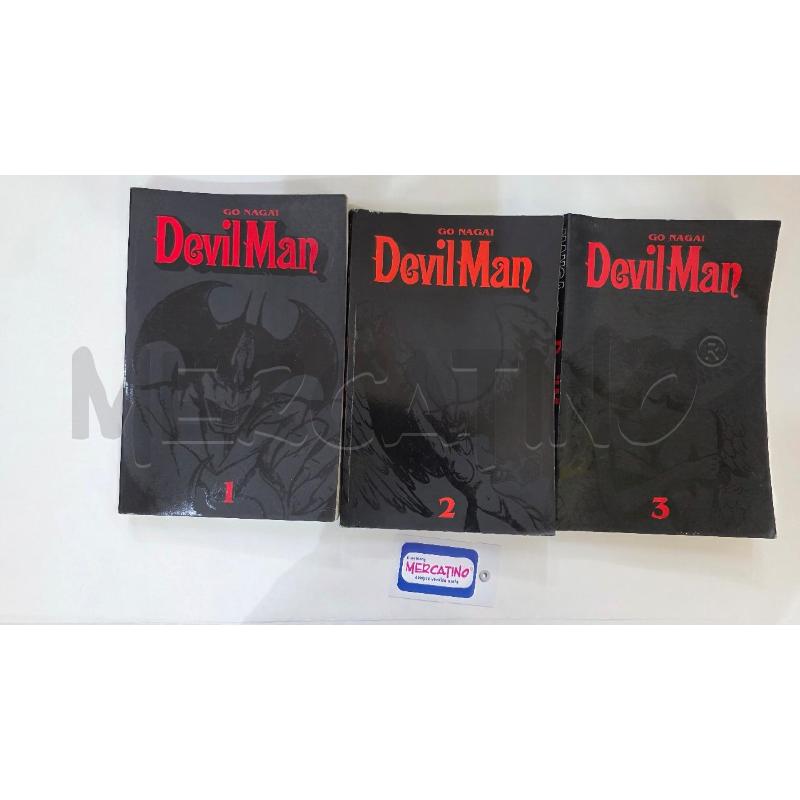 GO NAGAI 3 VOLUMI DEVILMAN | Mercatino dell'Usato Pomezia 1
