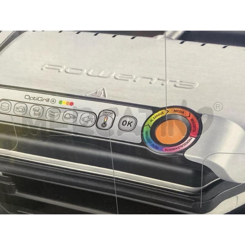 GRIGLIA ELETTRICA OPTIGRILL ROWENTA | Mercatino dell'Usato Pomezia 3