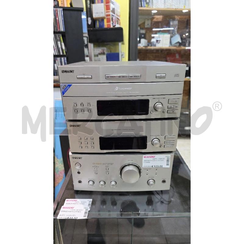 IMPIANTO AUDIO CD SONY EX660 | Mercatino dell'Usato Pomezia 1