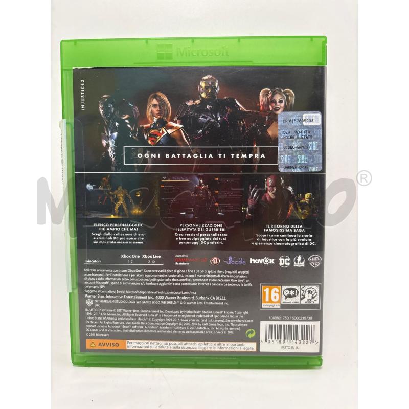 INJUSTICE 2 XBOX ONE | Mercatino dell'Usato Pomezia 2