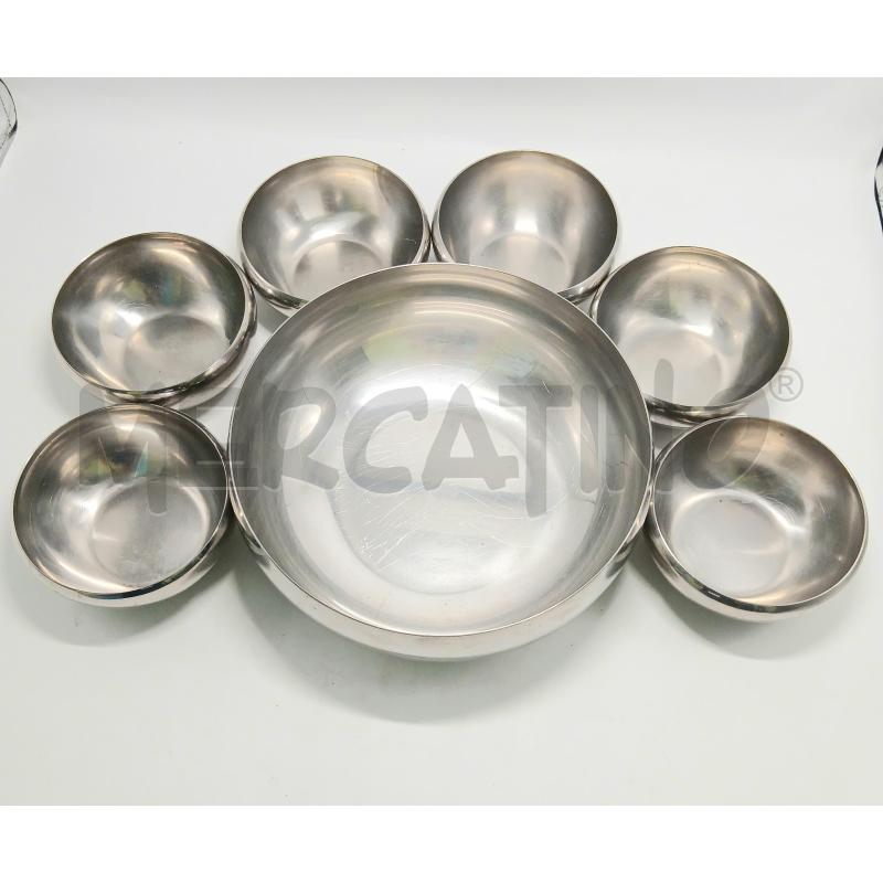 KIT MACEDONIA ACCIAIO ALFRA ALESSI 6PZ + CIOTOLA | Mercatino dell'Usato Pomezia 2