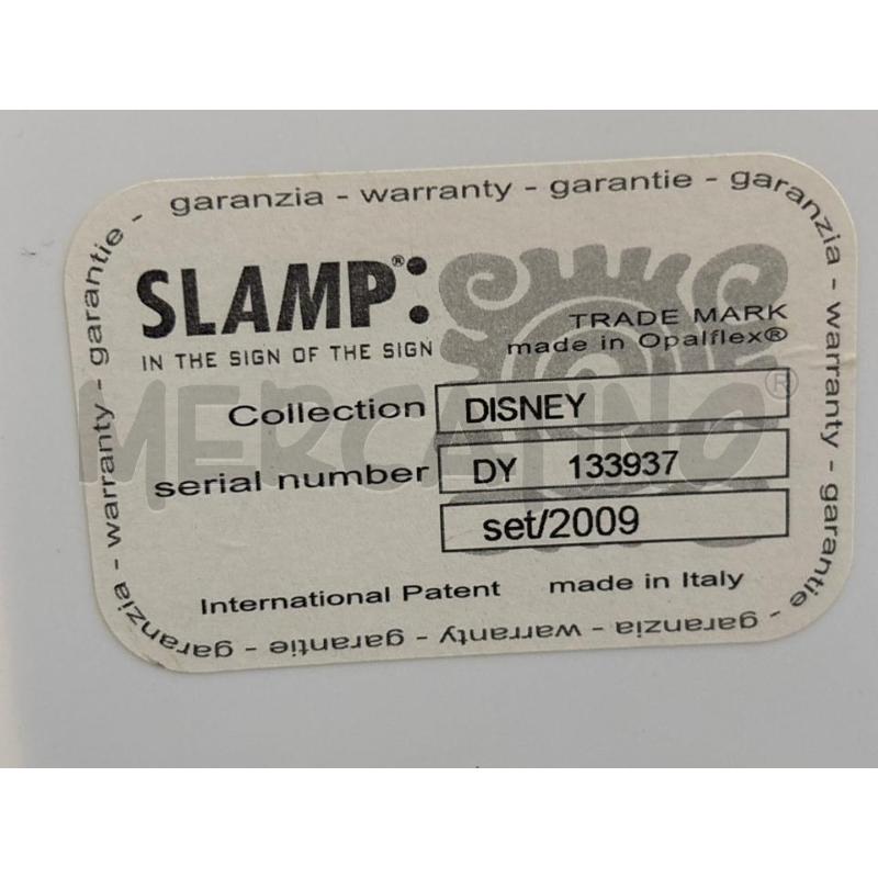 LAMPADA SLAMP DISNEY BELLE | Mercatino dell'Usato Pomezia 2