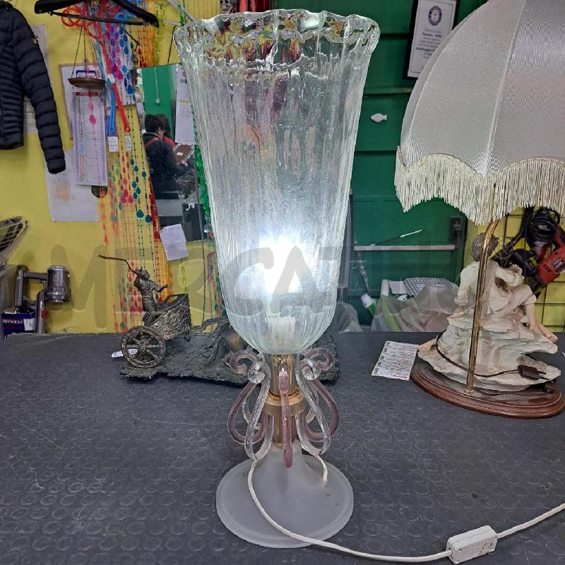 LAMPADA VETRO MURANO RICCIOLI  | Mercatino dell'Usato Pomezia 1