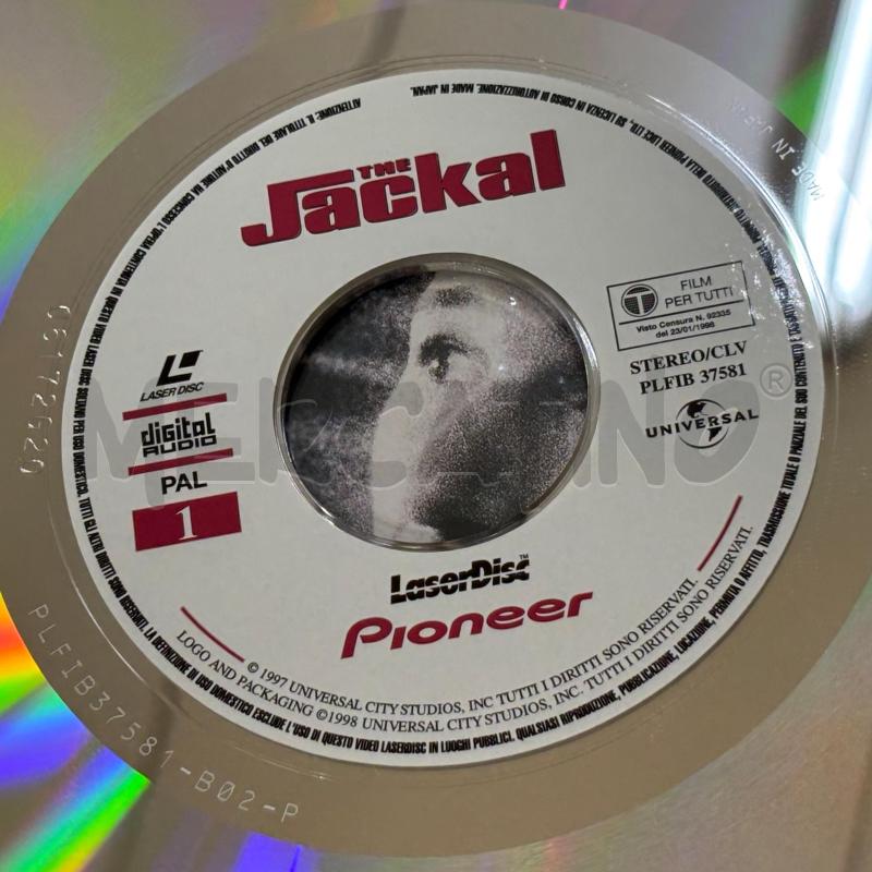 LASER DISC THE JACKAL 5022626375817 | Mercatino dell'Usato Pomezia 4