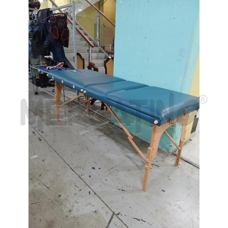 LETTINO PER MASSAGGI BLU CHIUDIBILE+SACCA C8 | Mercatino dell'Usato Pomezia 1
