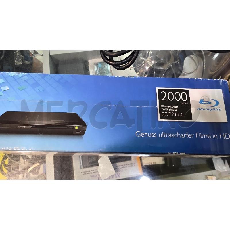 LETTORE BLURAY PHILIPS BDP2110 NUOVO | Mercatino dell'Usato Pomezia 2