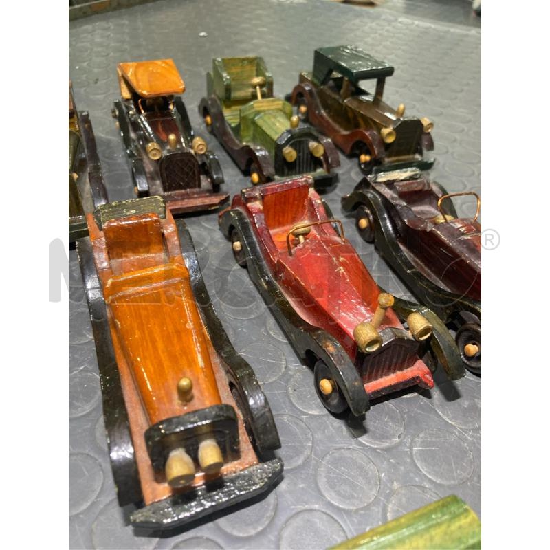 LOTTO MACCHININE VNTG LEGNO PZ9  | Mercatino dell'Usato Pomezia 2