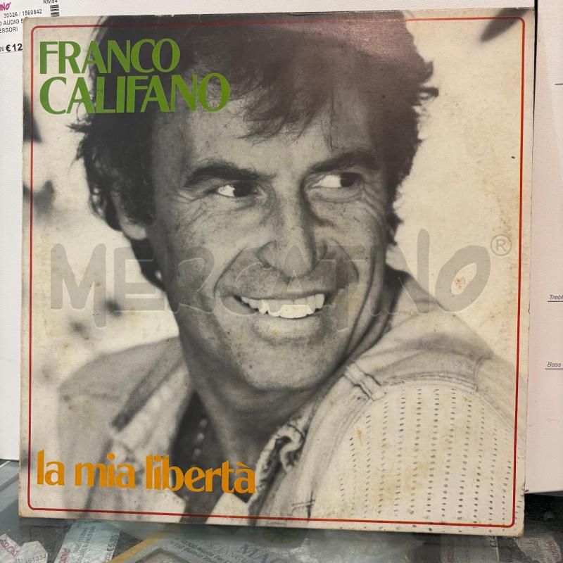 LP CALIFANO LA MIA LIBERTÀ | Mercatino dell'Usato Pomezia 1
