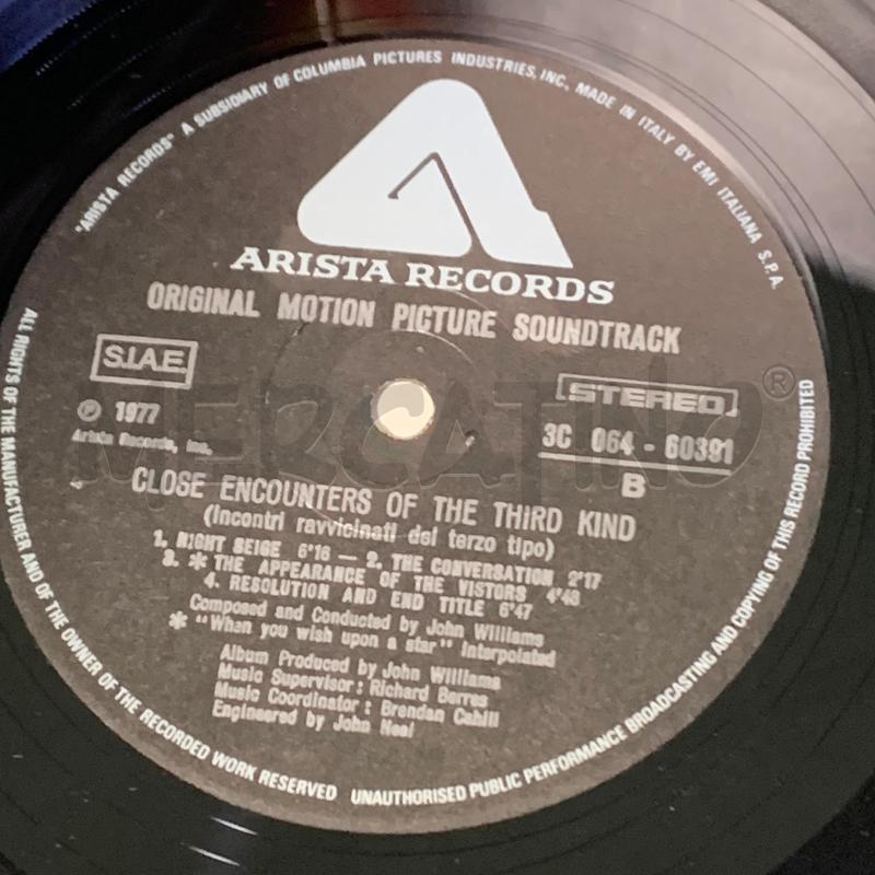 LP SOUNDTRACK CLOSE ENCOUNTERS OF THE THIRD KIND | Mercatino dell'Usato Pomezia 4