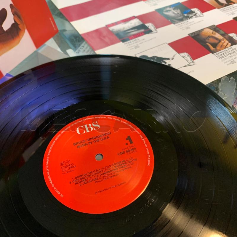 LP SPRINGSTEEN BORN IN THE U.S.A. CBS 86304 | Mercatino dell'Usato Pomezia 3